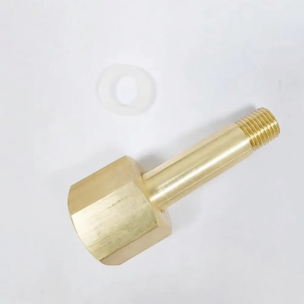 CGA320 Inlet Nut Screw Fitting NPT 1 4 Adapter For Welding Power Regulator Stable Pneumatic Air Treatment Component