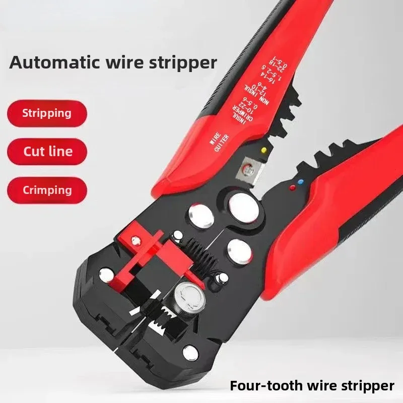 

Auto Repair Tools Three-tooth Wire Strippers Diameter 0.2-6 Mm ² Hand-held Disassembly Tool
