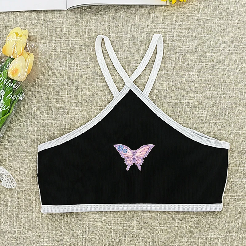 2025 Dames Zomer Elastisch Jarretelvest Strapless Crop Tops Sexy Dames Mouwloze Tops Mode Straat Dameskleding