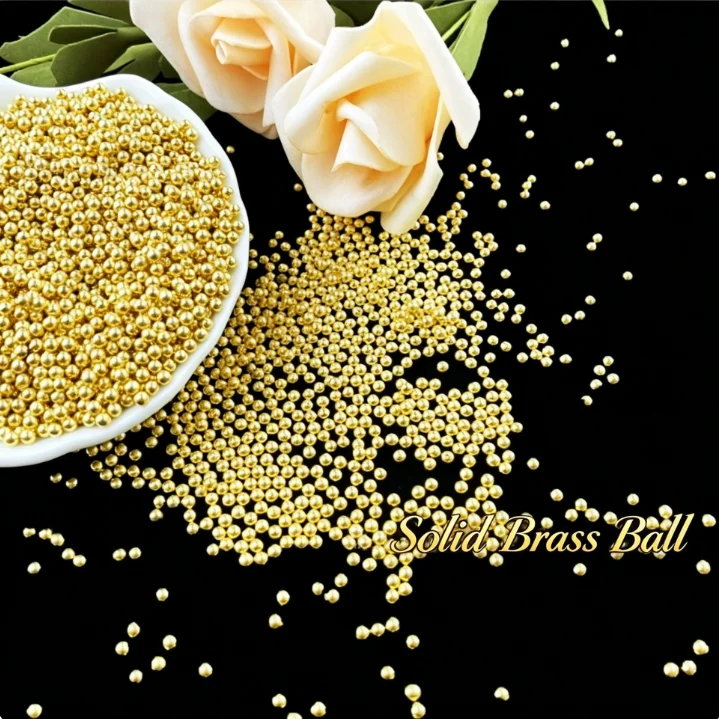 1-6400Pcs Brass (H62) Solid Bearing Balls 0.35/0.4/0.5/0.6/0.7/0.8/0.9/1/1.2/1.5/1.8/2/2.381/2.5/2.8/3/3.175~70mm High Precision