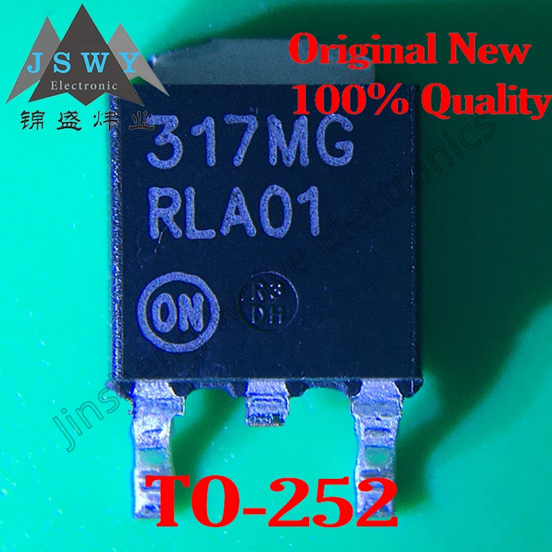 (3-10 pieces) LM317MDTRKG 317MG TO-252 Original 100% Three-terminal Adjustable Positive Voltage Regulator Chip Now!