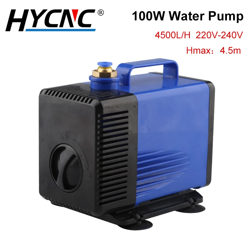 100W 4.5M Submersible Pump 4500L/H Fountain Pump Indoor Fish Tank Water Pump Suitable For CO2 Laser Engraving And Cutting