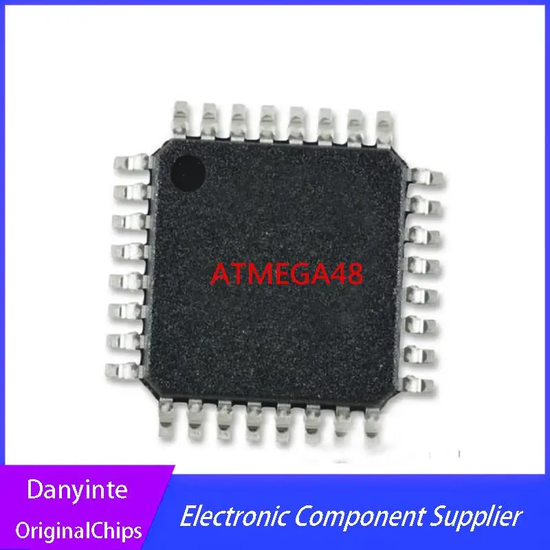 NEW  10PCS/LOT    ATMEGA48 ATMEGA48-20AU ATMEGA48 20AU  TQFP32