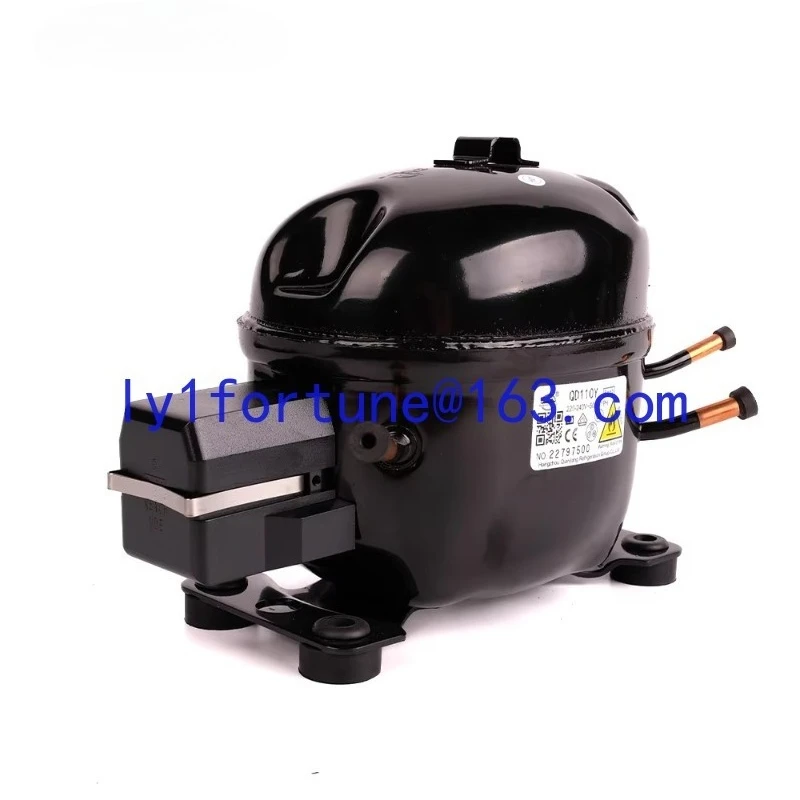 Hot-selling household medical cold chain medium refrigeration R600a QD110Y low noise compressor 1/4hp 220-240v