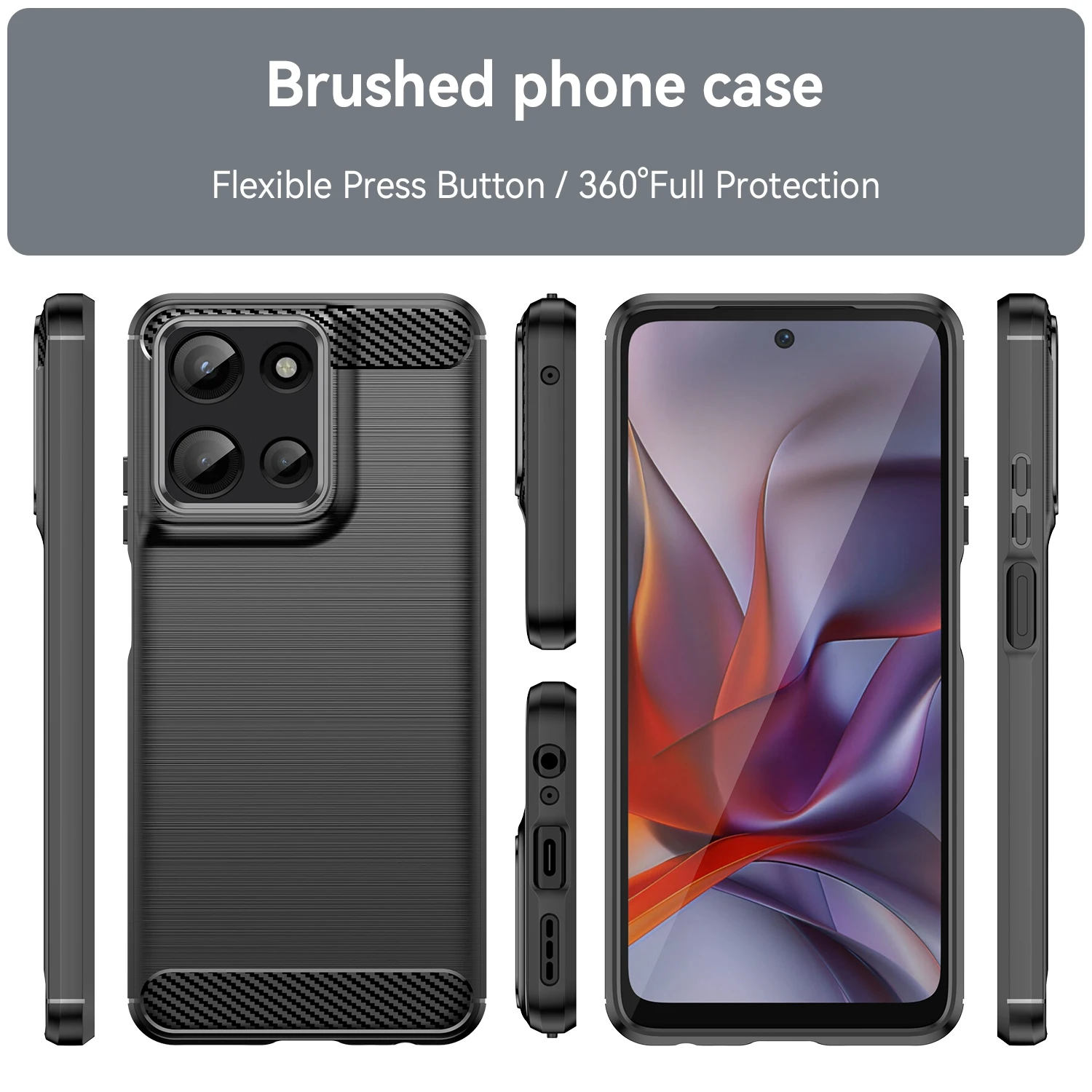 滑り止め柔軟TPUケース Motorola Moto G S - Phone Cases Moto G 2025 のレビューと価格