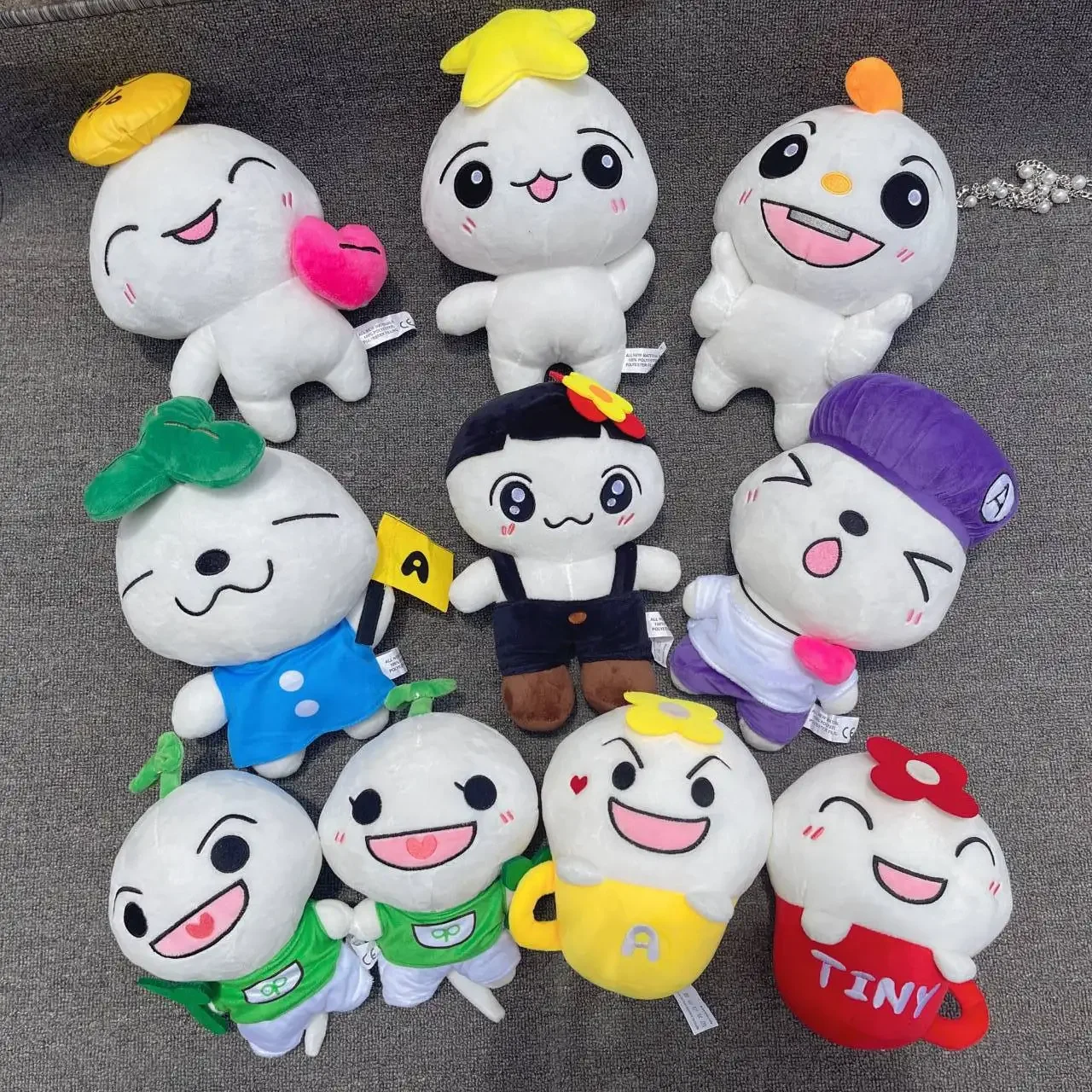 New 9.8inch Ateez Teezmon Kpop Ateez Toys Plush Merch Choi San Mingi Hongjoong Wooyoung Seonghwa Yunho Yeosang Doll Gift