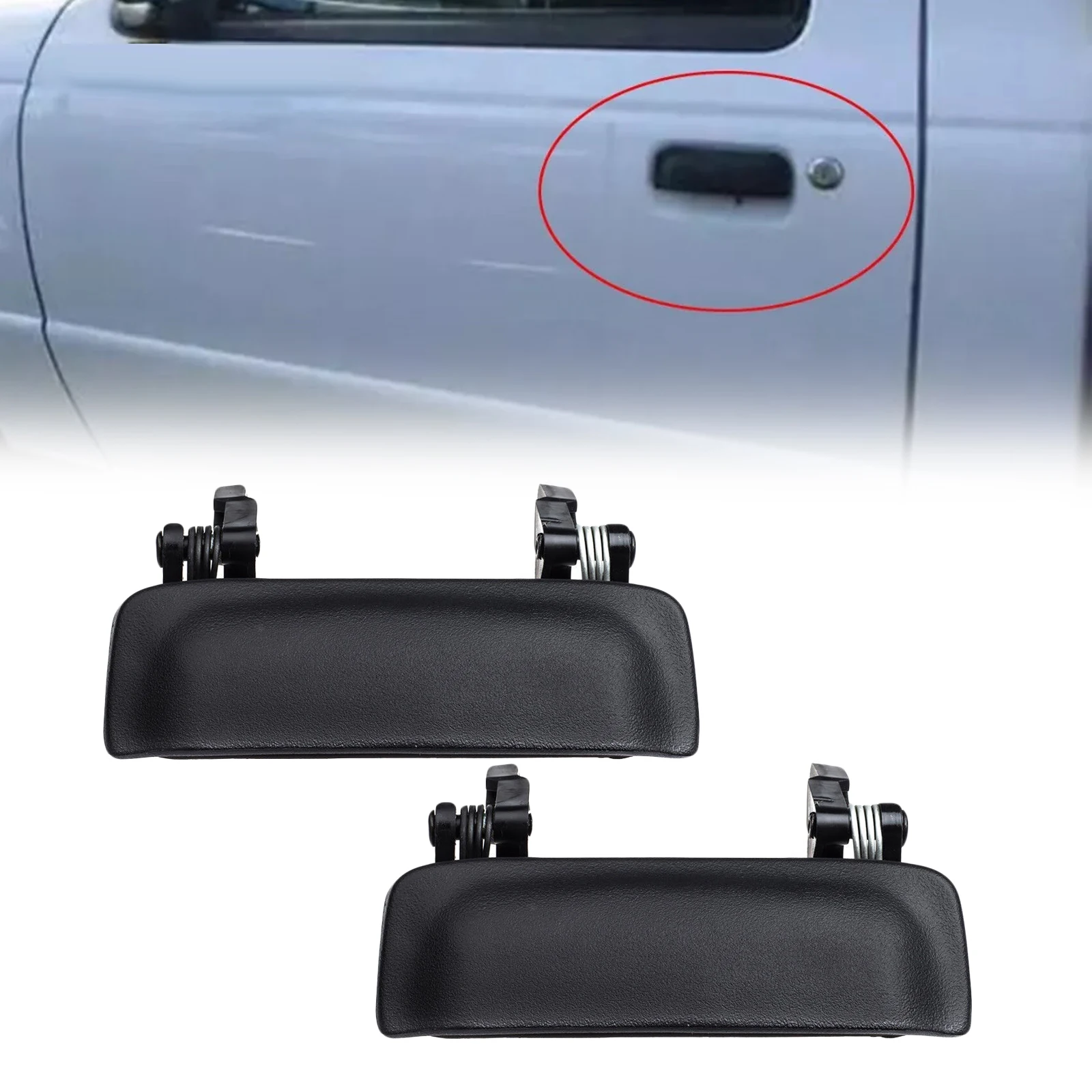 

Для Mazda, совместимый с прямой заменой, набор ручек для наружных дверей из прочного материала, подходит для моделей грузовиков '01 '09