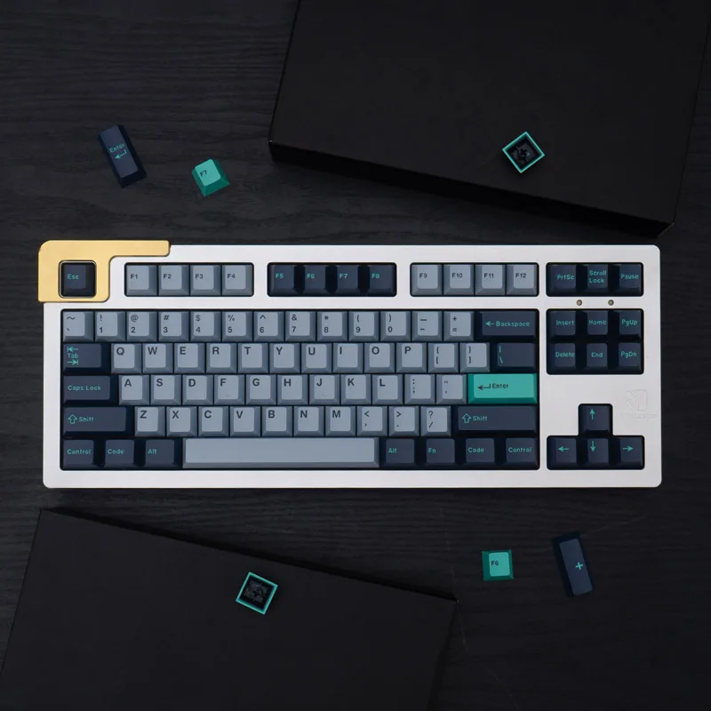 Anh Đào Hồ Sơ Keycaps Cá Nhám Búa Đèn 170 Chiếc Keycaps Cho Đầy Đủ/TKL/ 60 65 75 Phần Trăm Bàn Phím Cơ Với 7U Space