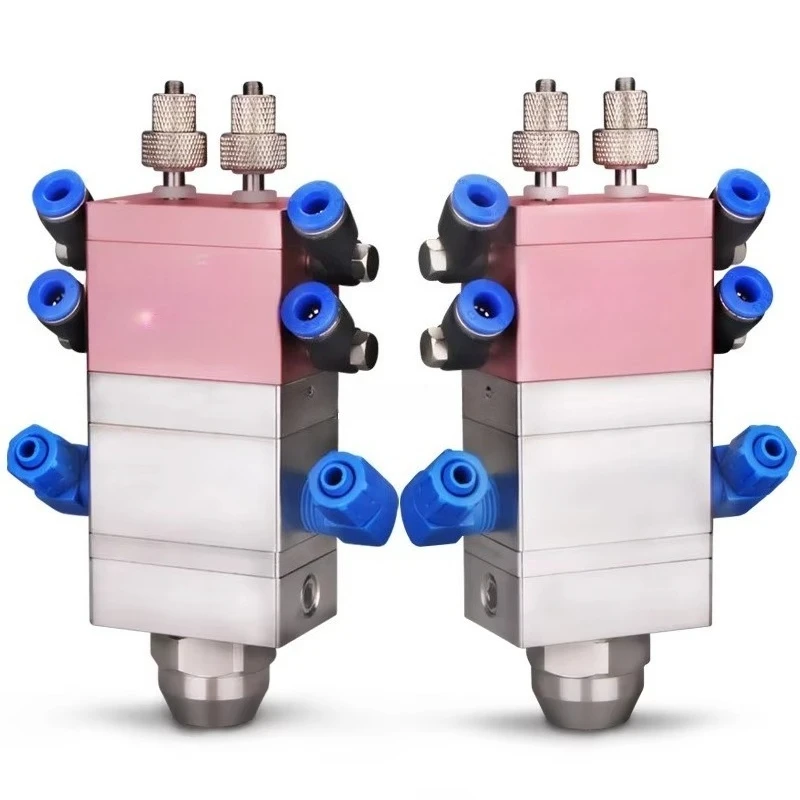 Large Flow Double Acting Cylinder Glue Liquid Dispenser Valve