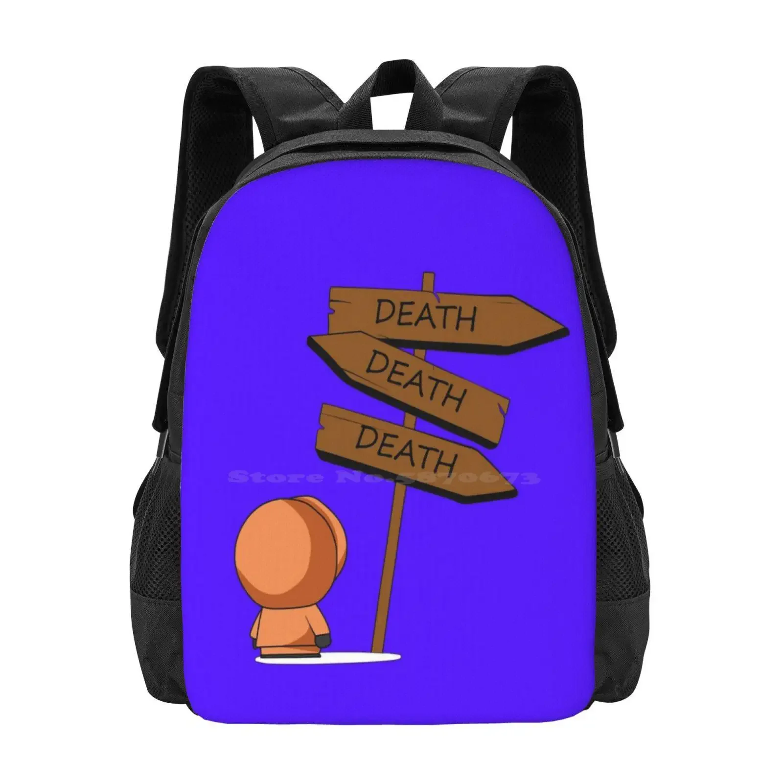 

Kenny Hot Sale Schoolbag Backpack Fashion Bags They Killed Kenny Bastards Kenny Death Funny Kenny Kenny J Passed Away Kenny