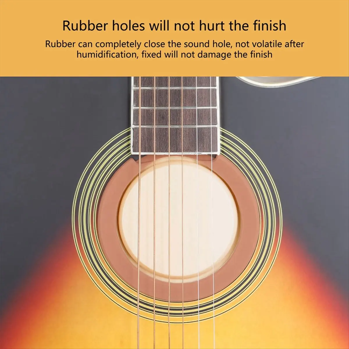 

(A64E) Увлажнитель для гитары, увлажнитель для звуковых отверстий акустической гитары, увлажнитель для гитарного хумидора, инструмент для увлажнения гитары