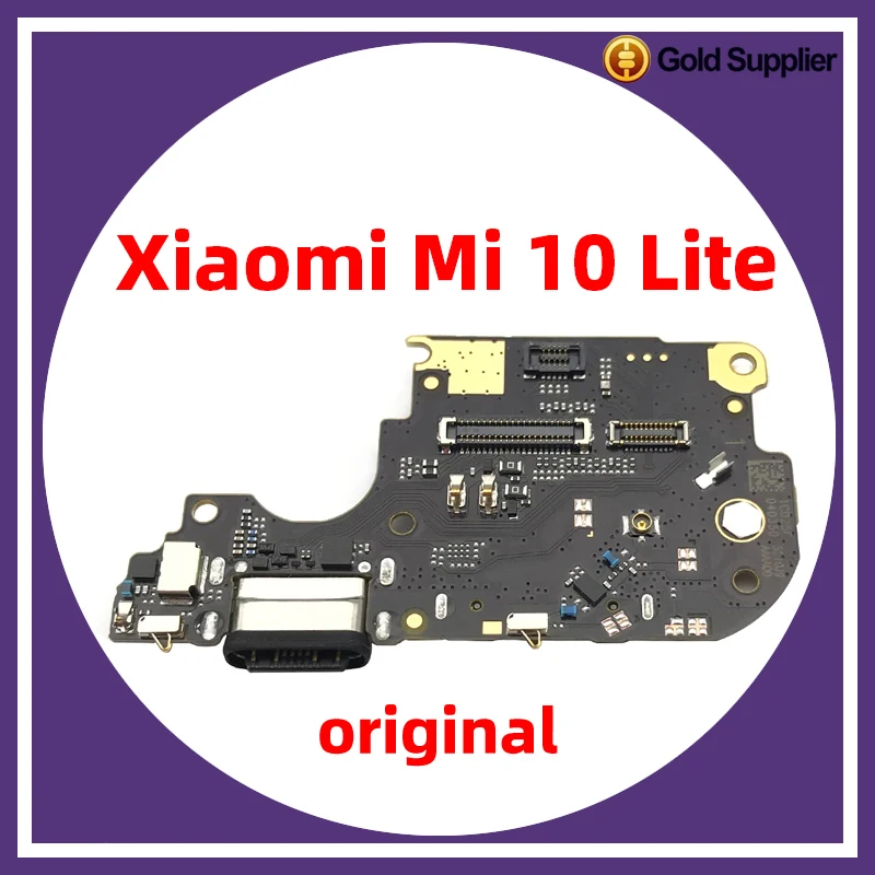 

Original For xiaomi Mi 10 lite 5G Dock Connector USB Charger Charging Port Flex Cable Board Replacement