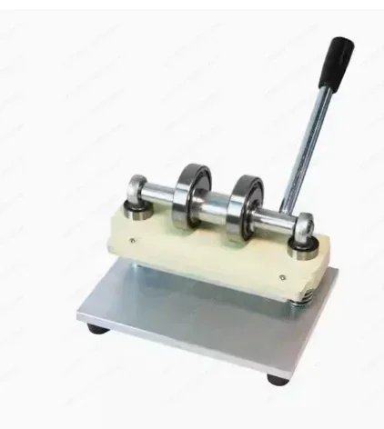 

Double Wheel Hand Leather Cutting Machine Photo Paper PVC/EVA Sheet Cutter DIY Leather Die Cutting Machine Punching Manual Press