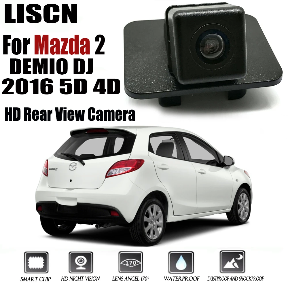 Rear View Camera For Mazda 2 DEMIO DJ 2016 5D 4D CCD/Night Vision/Reverse Camera/Backup Parking Camera/reserved hole