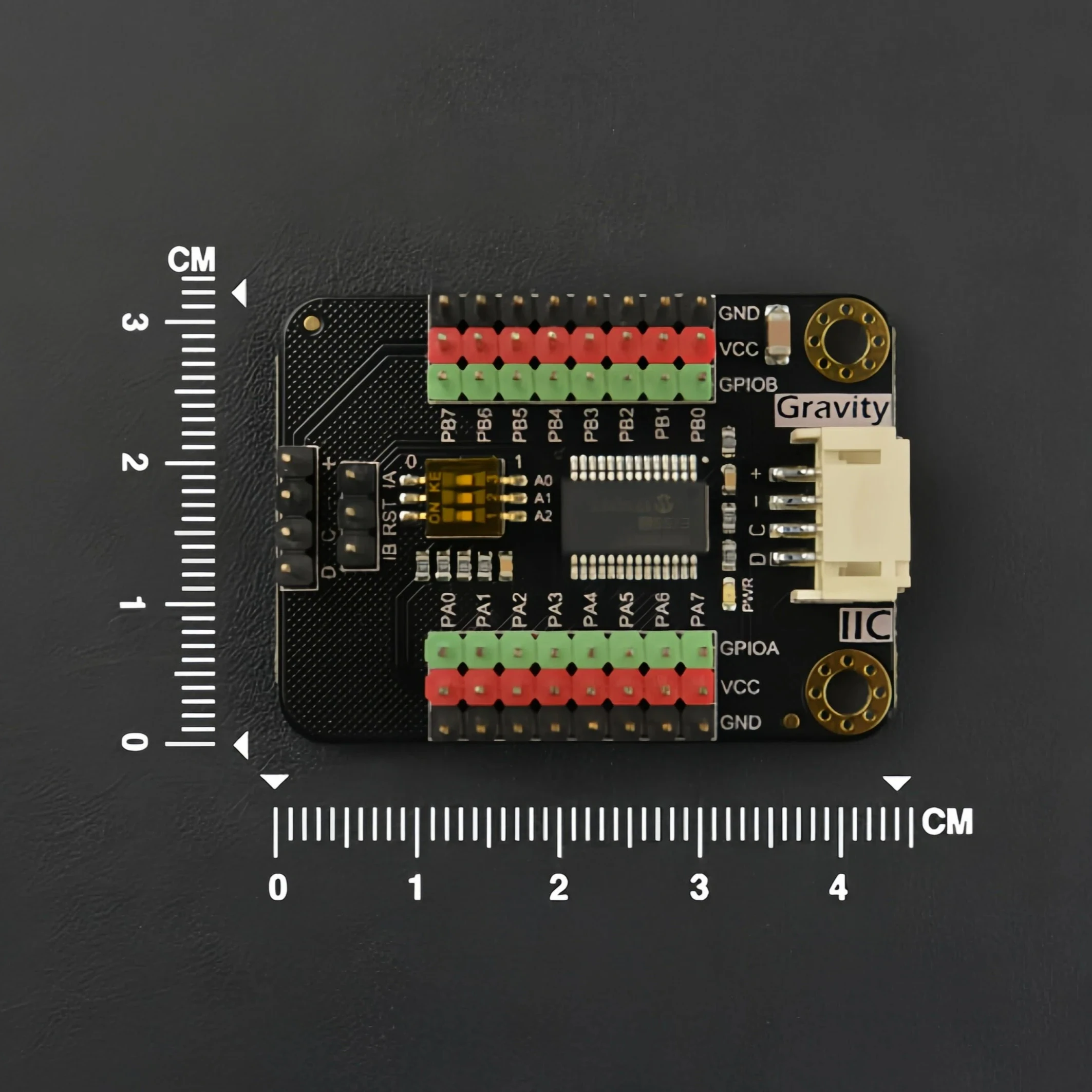 Gravity I2C MCP23017 16-Bit IO Expander Module Add 128 GPIO for Arduino Raspberry Pi with Interrupt Pins