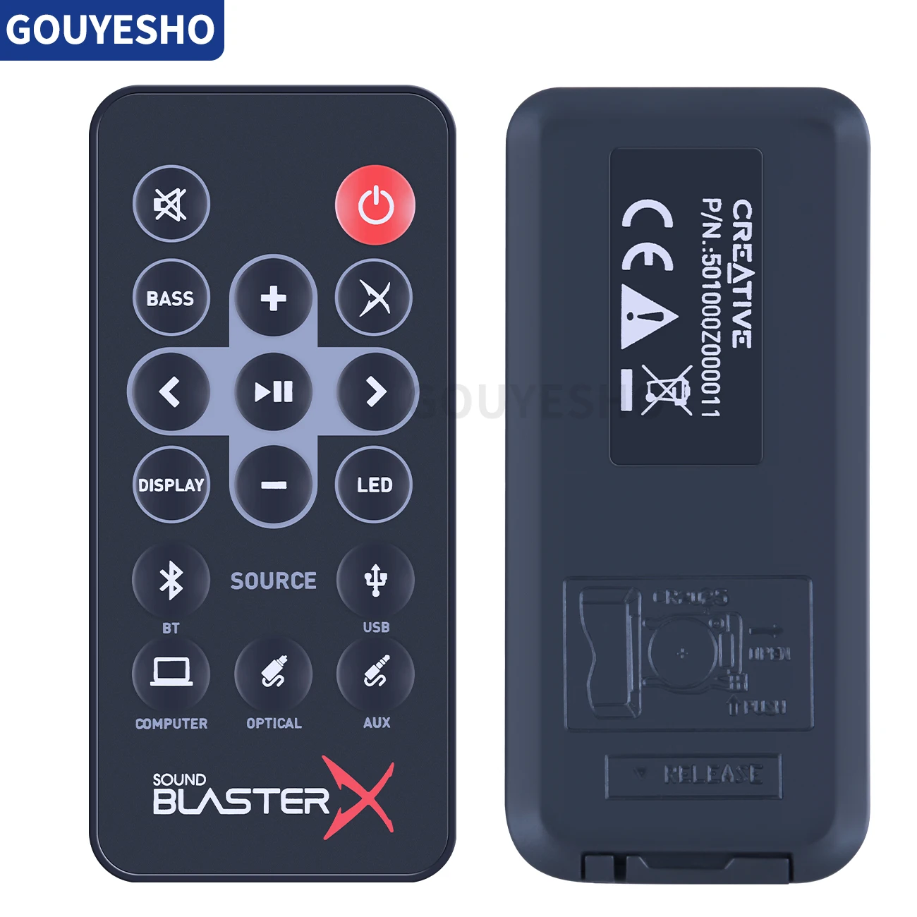 New Remote Control For Creative Labs Sound BlasterX SBX Katana Speaker System