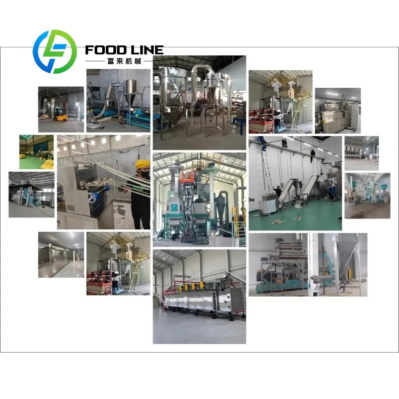 Automatic Baby Food Extruder Industrial Production Line for Puree Instant Porridge Nutritional Powder Customized