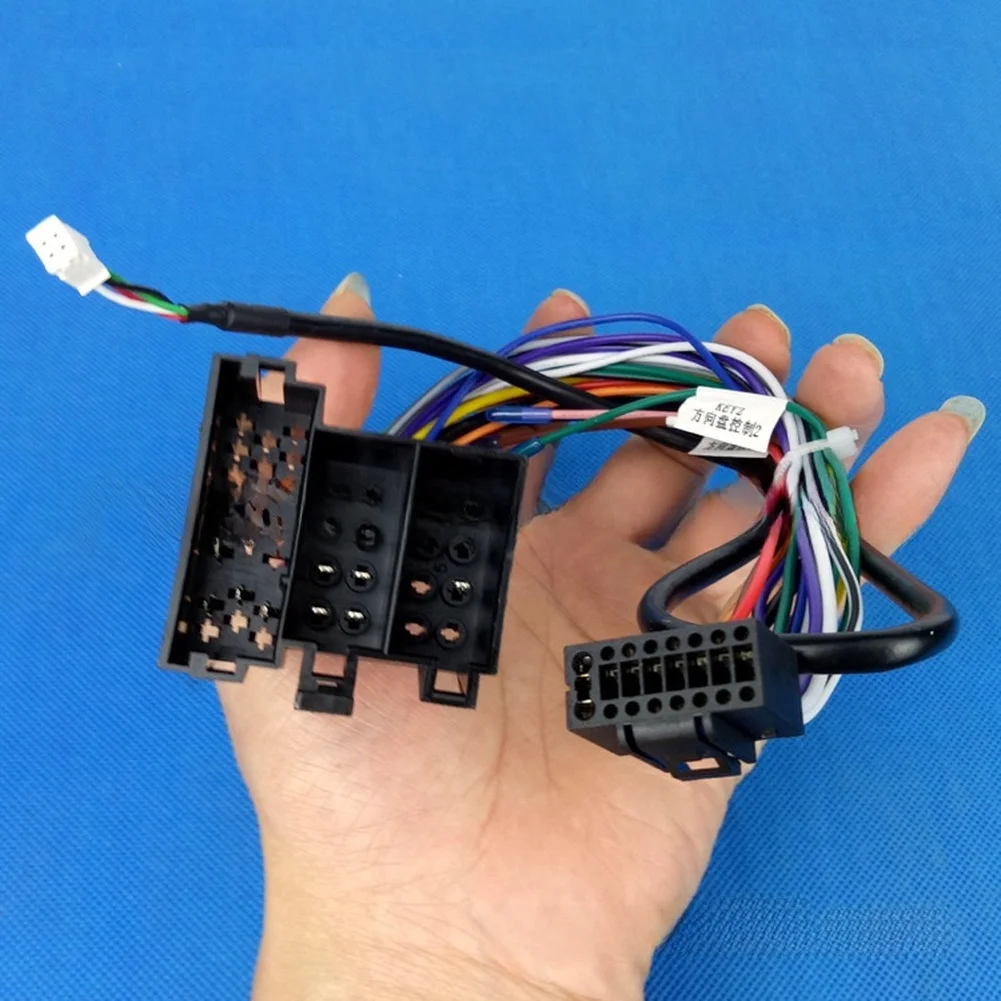 Car Stereo Installation Black Radio Wiring Harness Reliable Car Audio Adapter Car Audio Car Audio Cable Easy To Use