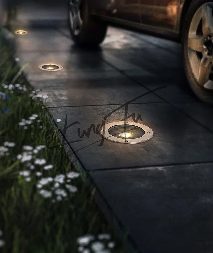 

Solar buried light outdoor waterproof lawn courtyard buried light terrace garden grass light