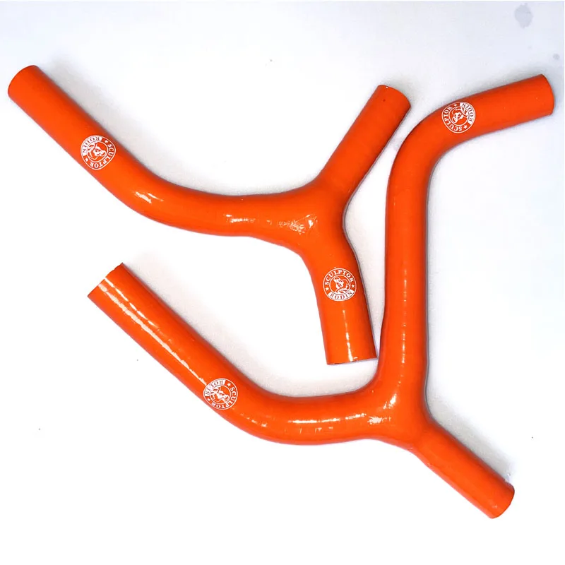 Silicone Radiator Coolant Hose Tube Kit For KTM KAWASAKI KX450 2019-2023