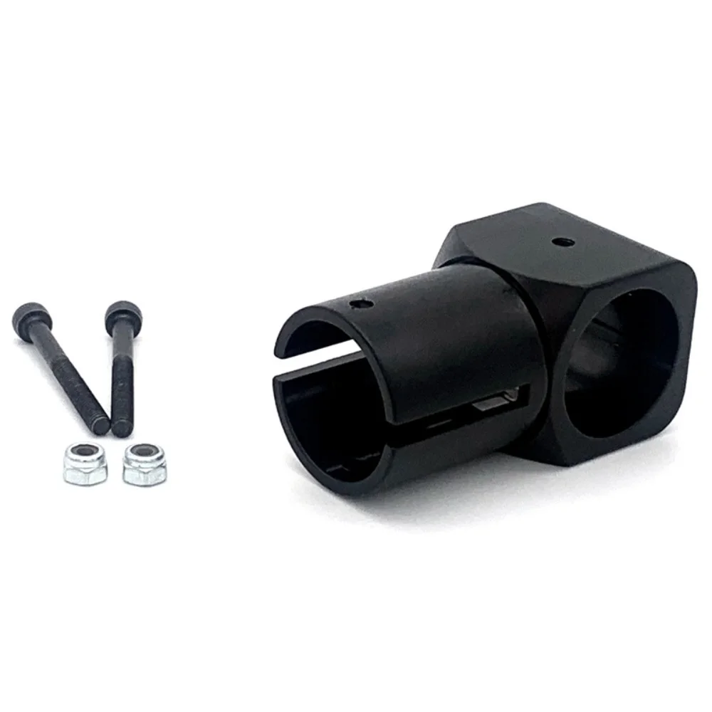 Train d'atterrissage d'avion multi-axes en alliage d'aluminium, trépied à trois canaux 16mm 20mm 25mm 30mm, tube en fibre de carbone, connecteur UAV, 1 pièce