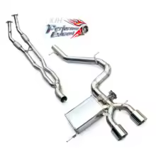 For Volkswagen Golf 5 MK5 Upgraded R32 with Valve Cat Back Exhaust high-quality perfect installation Tuned racing performance - AliExpress 