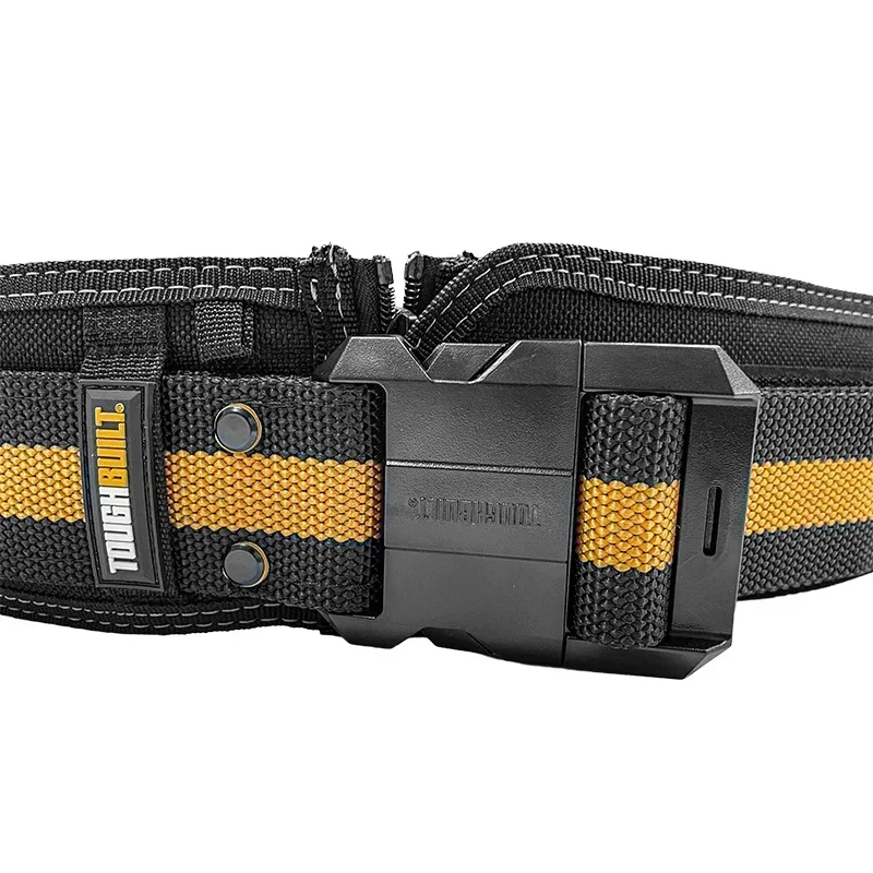 TOUGHBUILT Cinto de construção universal de suspensão rápida, cinto de construção com fivela de metal espessada e ampliada TB-CT-41B