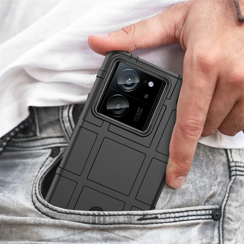 For Xiaomi 13T Pro Case Silicone Matte Rubber Protective Case Xiaomi 13T Pro Cover Drop Protection Capa Xiaomi 13T Pro Case