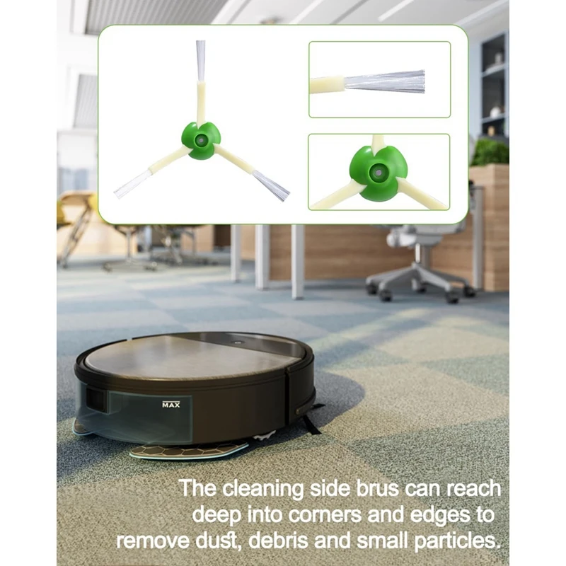 Запчасти для щеток, роликовый боковой фильтр для Irobot Roomba I7 I7 + I3 + I4 I4 + I6 I6 + J7 J7 + E5 E6 E7, всасывающая станция