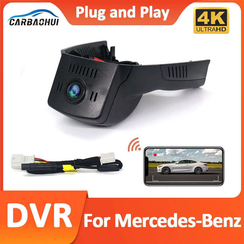 

Car Video Recorder Night Vision UHD 4K 2160P DVR Dash Cam For Mercedes-Benz MB GLA CLA180 CLA200 W117 gla250 X156 2012-2015