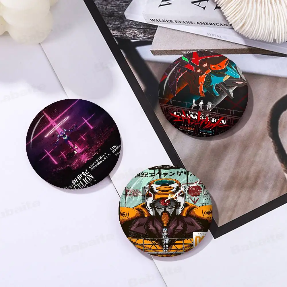 

N-Neon G-Genesis Evangelion 58mm Animals Funny Brooches Badge Backpack Clothes Gift Accessory