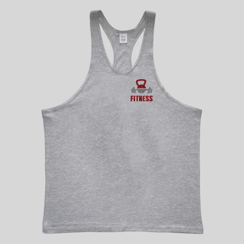 Men's Performance Stringer Vest, Flexible Gym Tank, Ideal for Intense Fitness Workouts, Muscle Gain & Training