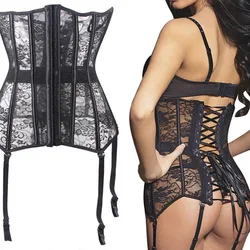Corset Bustiers Steampunk Lingerie Sexy top Corset Underbust dress Modeling Strap Body Shaper Burlesque women Gothic Clothing
