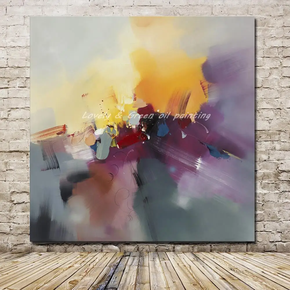 

Mintura Modern Fashion Pictures For Living Room,Home Decoration Hand-Painted Abstract Oil Painting On Canvas,Large Wall Art,Gift