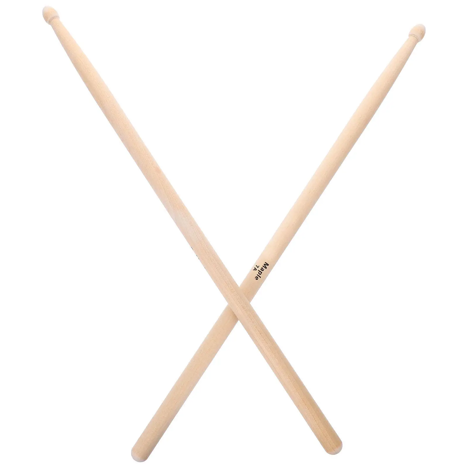 2 Pcs Stick Drum Sticks Bamboo Practical Drumsticks Child Kids Musical Instruments