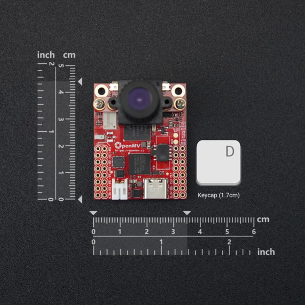 Original OpenMV Cam RT1060 5MP Camera microcontroller Dev board Cortex M7 CPU WiFi Bluetooth for Machine Vision Face recognition