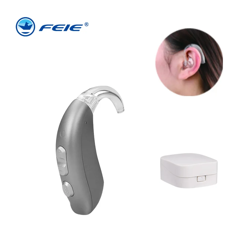 

NEW Senior Deaf High-End Digital Programmable Wireless High Power Non-Rechargeable Hearing Aid Volume Amplifier Volume Amplifier