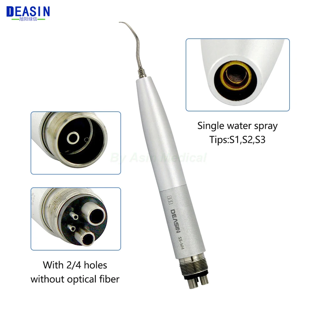 Oral Whitening Ultrasonic Piezo Air Scaler For KAVO/NSK Dental sonic L air scaler Handpiece Single Water  With 3 Scaling Tips