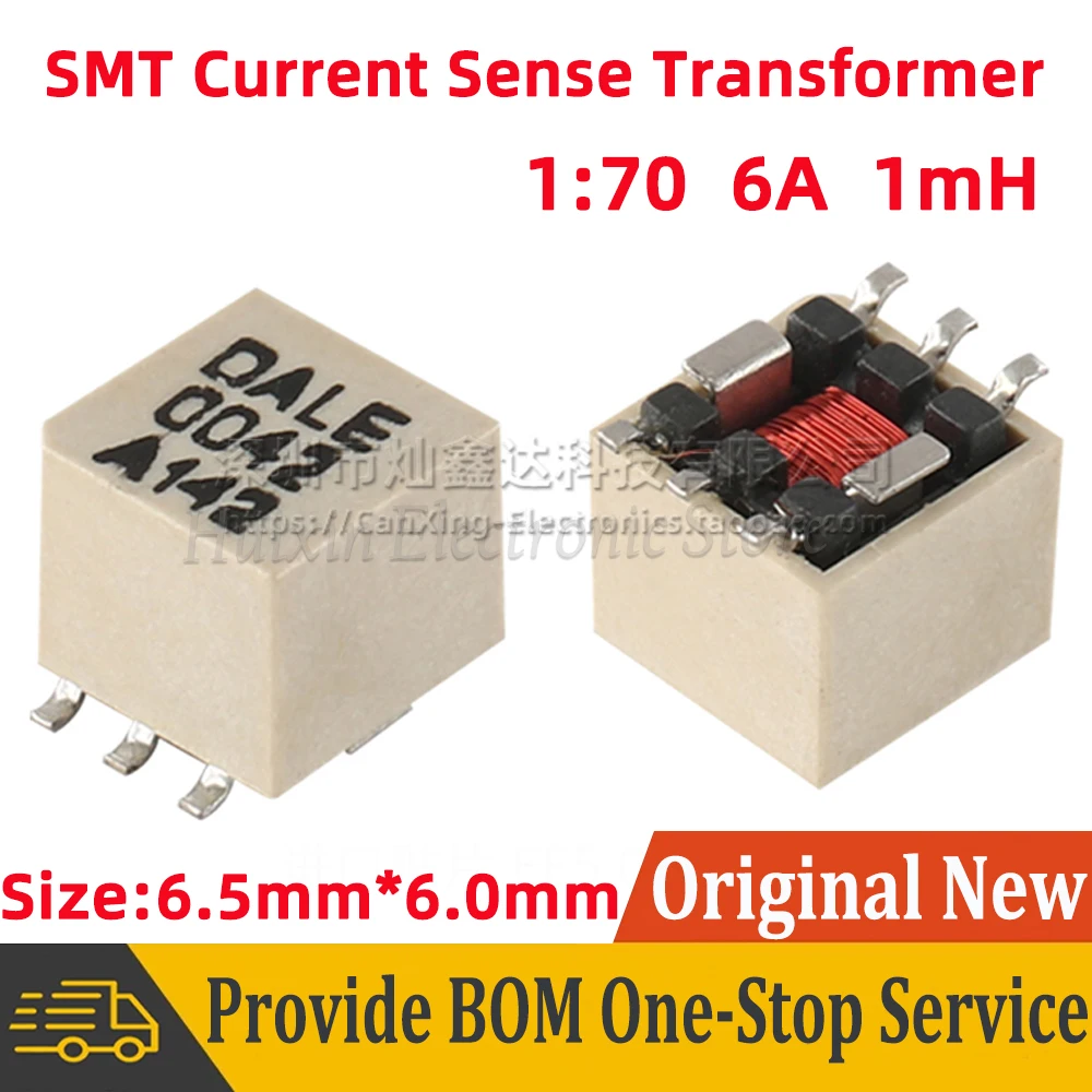 2pcs LPE-3325-A142 SMD SMT Current Sense Transformer 1mh 6A Current Sensor Detect Turns Ratio 1:70