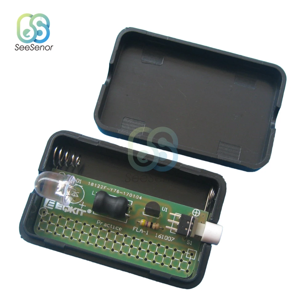 FLA-1 1.5V Đơn Giản Đèn Pin DIY Bộ Tích Hợp Mạch Hàn Thực Hành Bộ Linh Kiện Điện Tử Hàn Đào Tạo