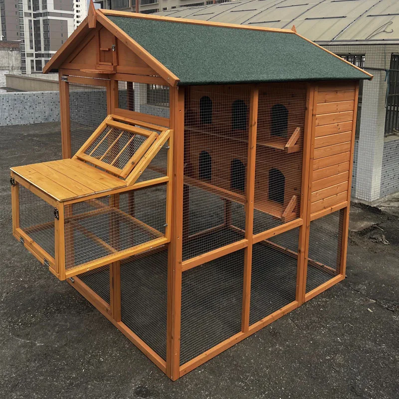 Manufacturer Outdoor Wooden Bird Cage Nest Solid Wood Pigeon
