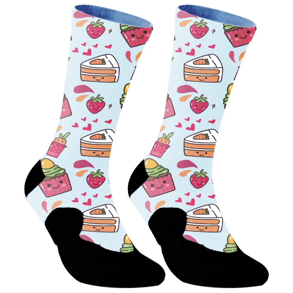 

2024 New For Men Women Fun Novelty Crew Athletic Socks Cool Socks Cycling socks Christmas