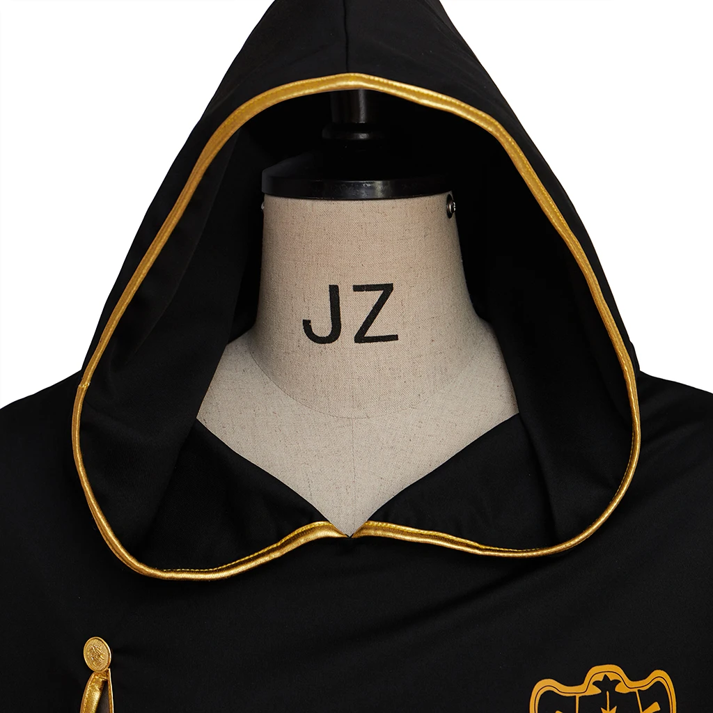 أزياء أستا التأثيرية بقلنسوة غامضة قصيرة كيب شال عقال مجموعة كاملة أنيمي رداء عباءة ملابس علوية لحفلات الهالوين #6