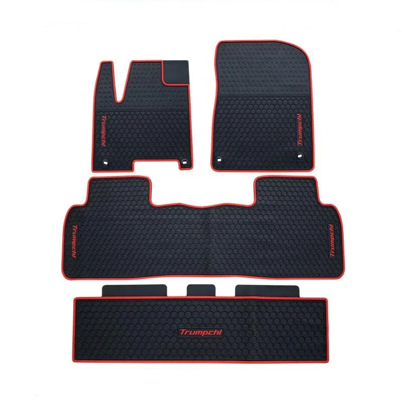 Car Floor Mats Car Mat Rugs Carpet For Trumpchi GS8 7 Seats 2017 2018 2019 2020 2021 Left Hand Drive