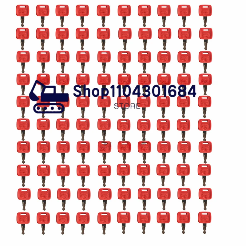 

100 Pcs RE183935 Ignition Keys For John Deere Tractor RE43492 RE71557