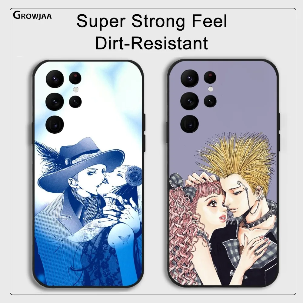 Paradise Kiss Miwako Yukari Phone Case For Samsung Galaxy S25 S24 S22 S23 Ultra S21 S20 Plus 5G Protective Silicone Funda