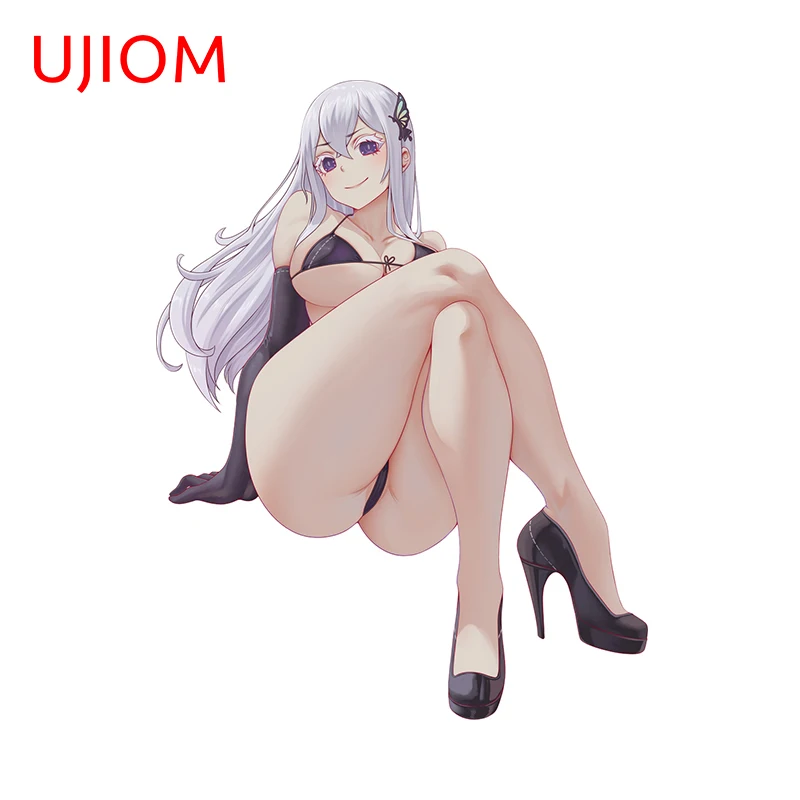 UJIOM For Anime echidna Wall Stickers Seductive long legs Graffiti Fashionable Decals great Scratch-Proof Baby Nursery Room