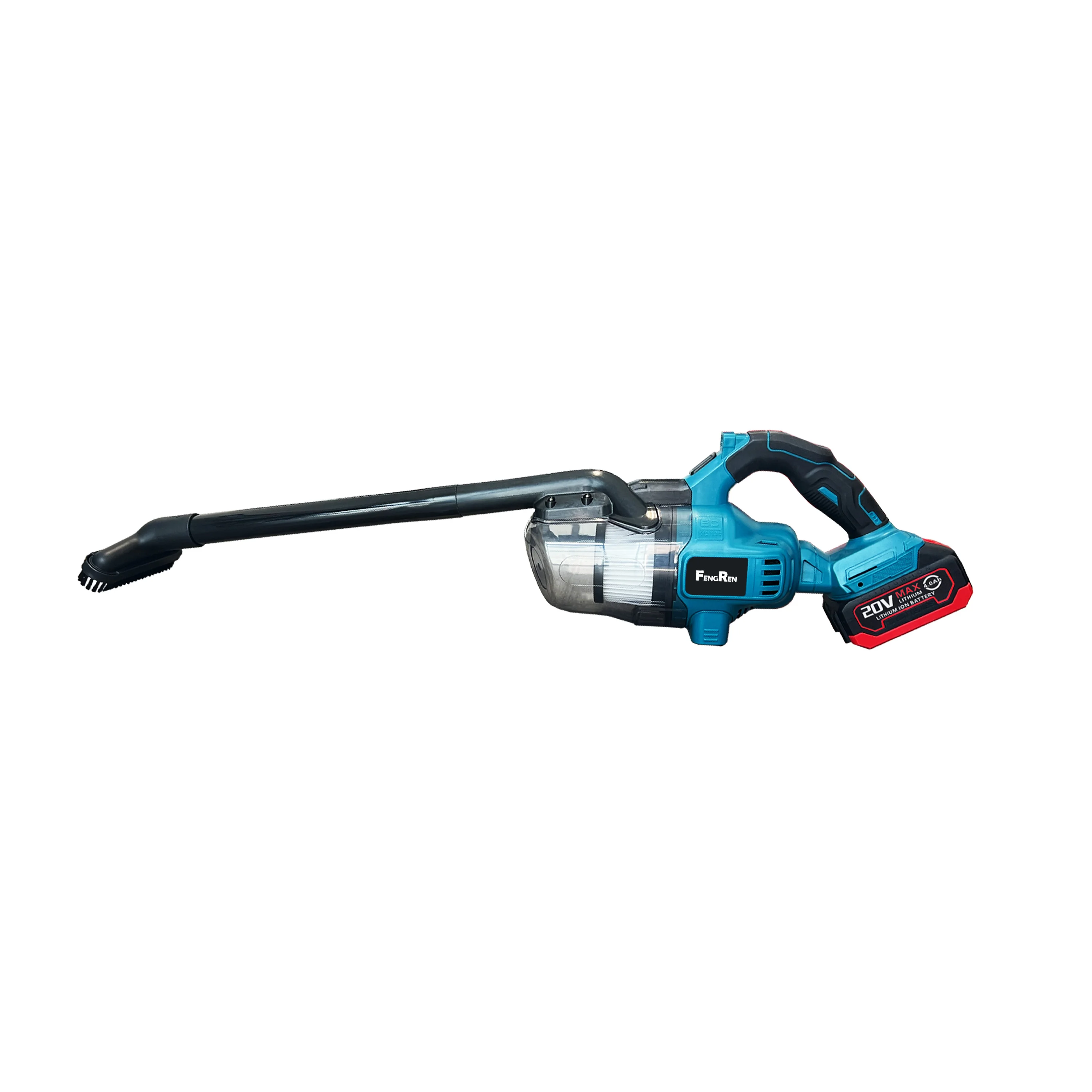 مكنسة كهربائية صناعية محمولة باليد بقوة 20 فولت، مكنسة كهربائية ليثيوم لاسلكية