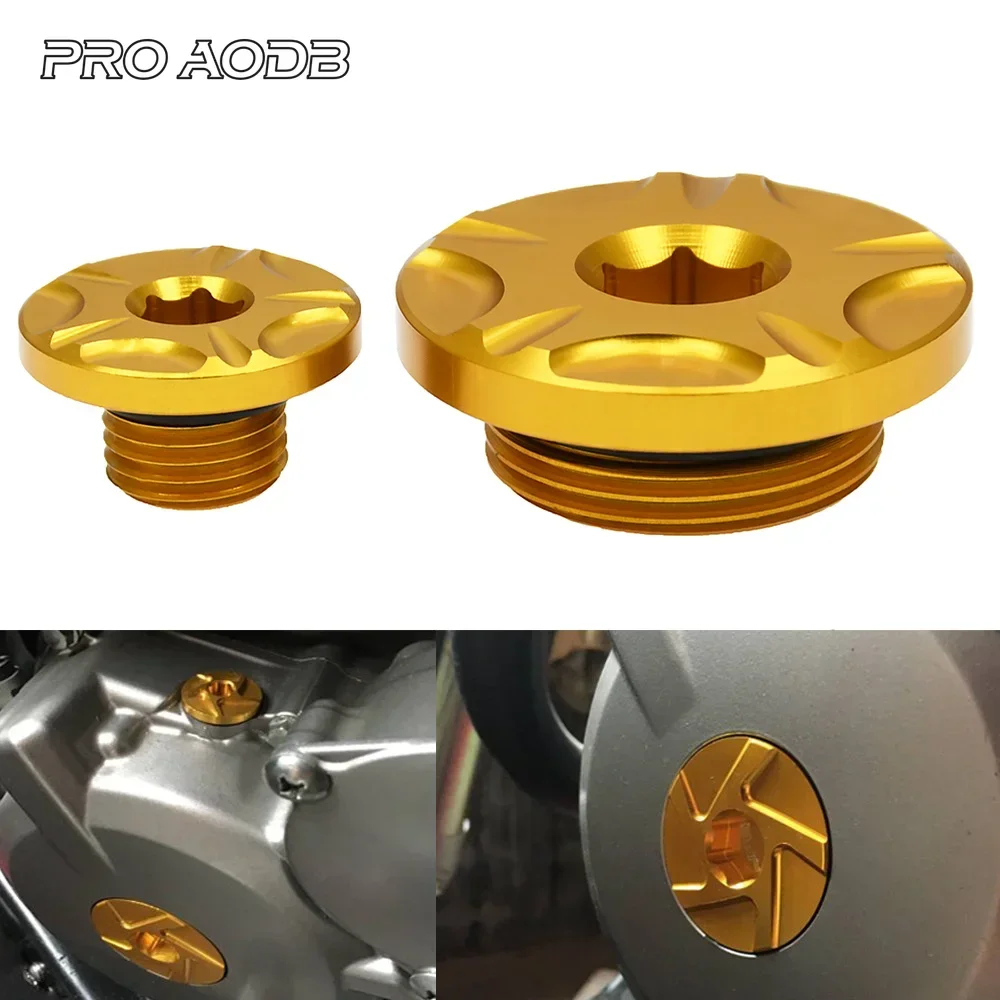 Motorcycle CNC Oil Filter Cover Protect Cap Engine Timing Bolts Set For Suzuki RMZ250 RMZ450 RMX450Z RMZ 250 450 RMX 2005-2019