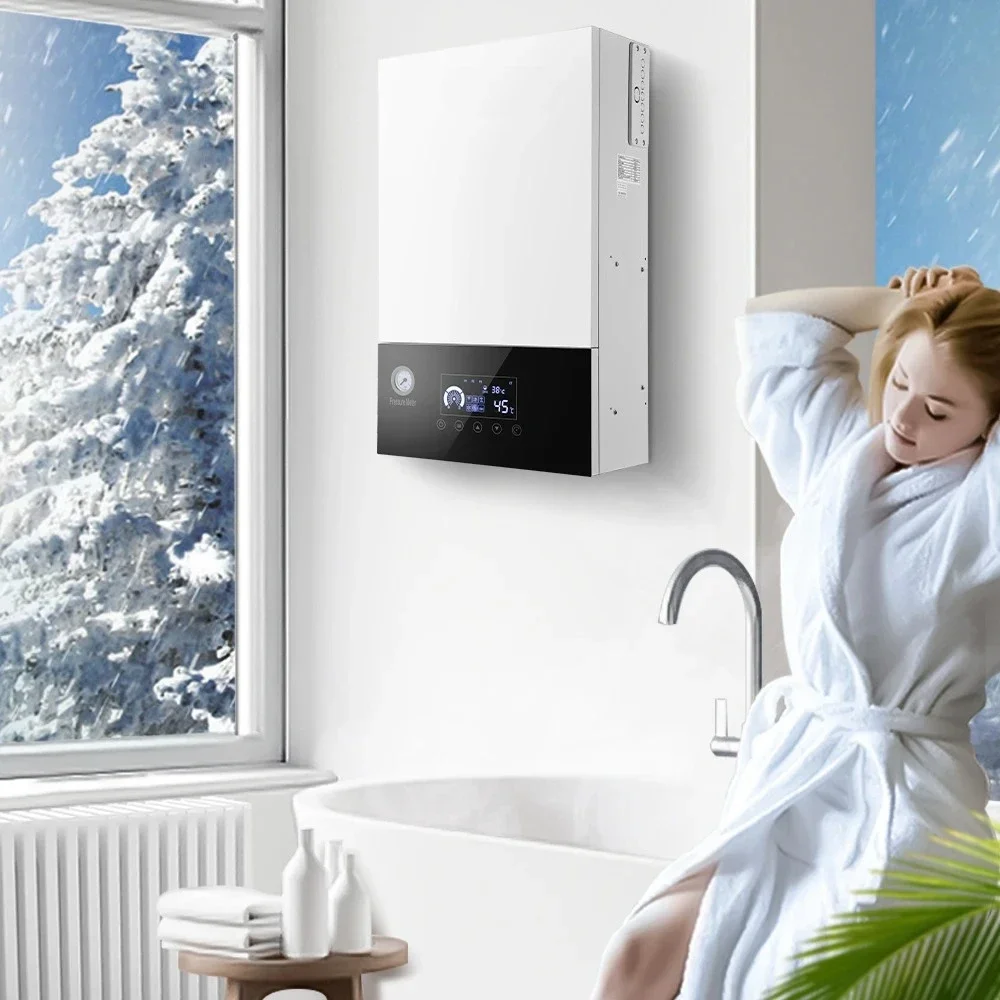 

Electric Heating Combi Boiler For Home Low Noise Electric Kombi Boiler For Central Heating And Domestic Hot Water